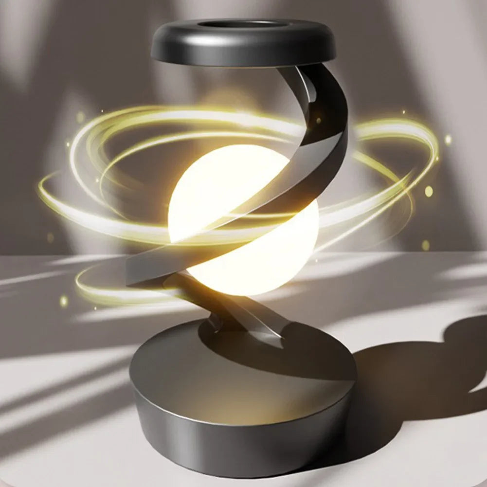 Leviterende bollamp met draadloze oplader