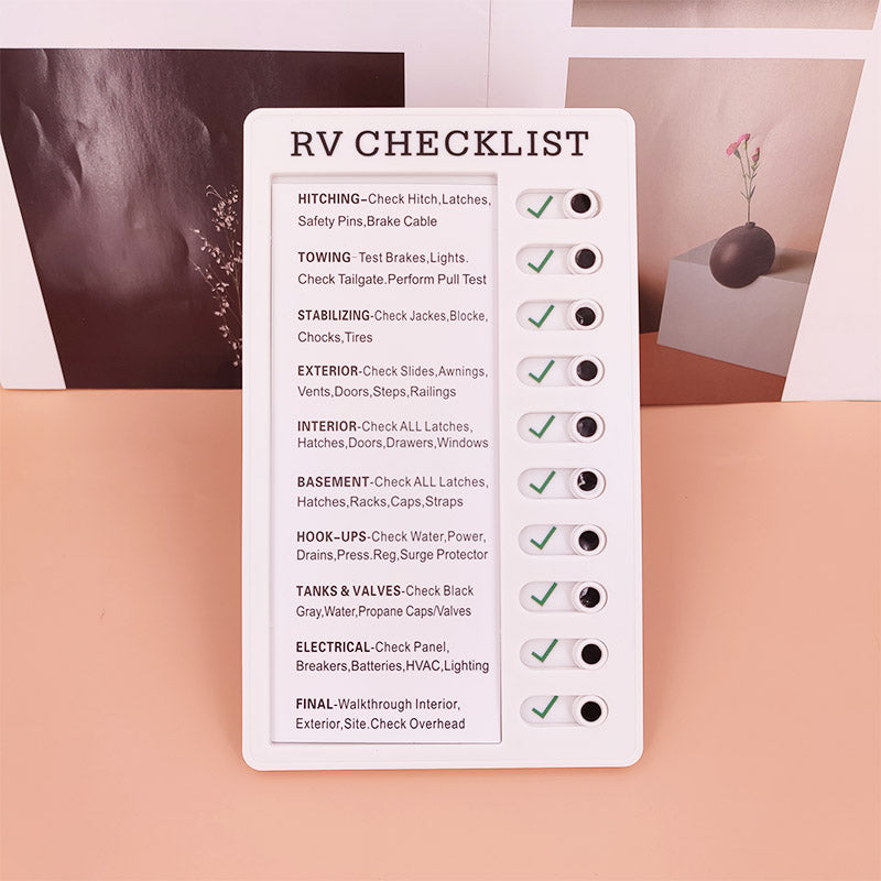 Herbruikbaar Checklistbord