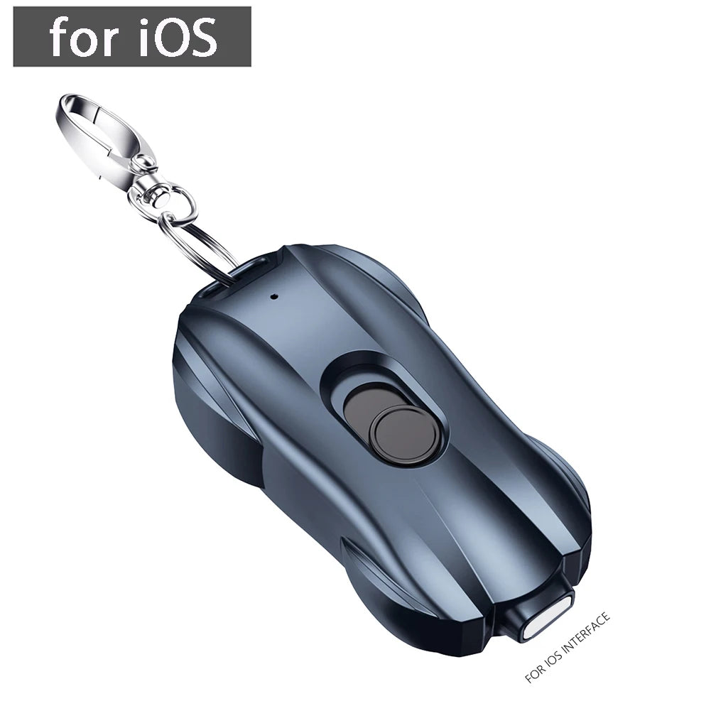 Sleutelhanger met Oplader en Powerbank