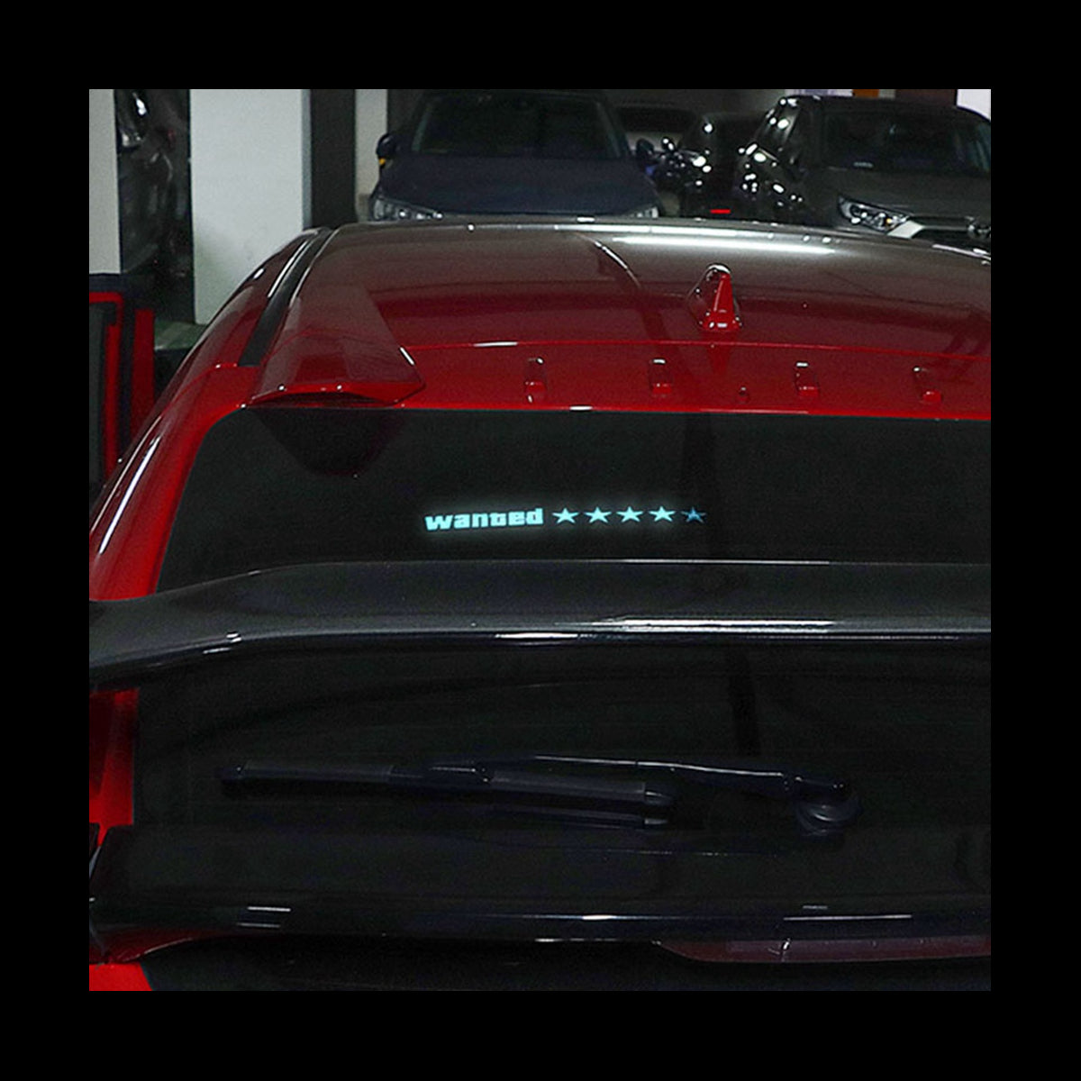 Wanted Level LED Autobord