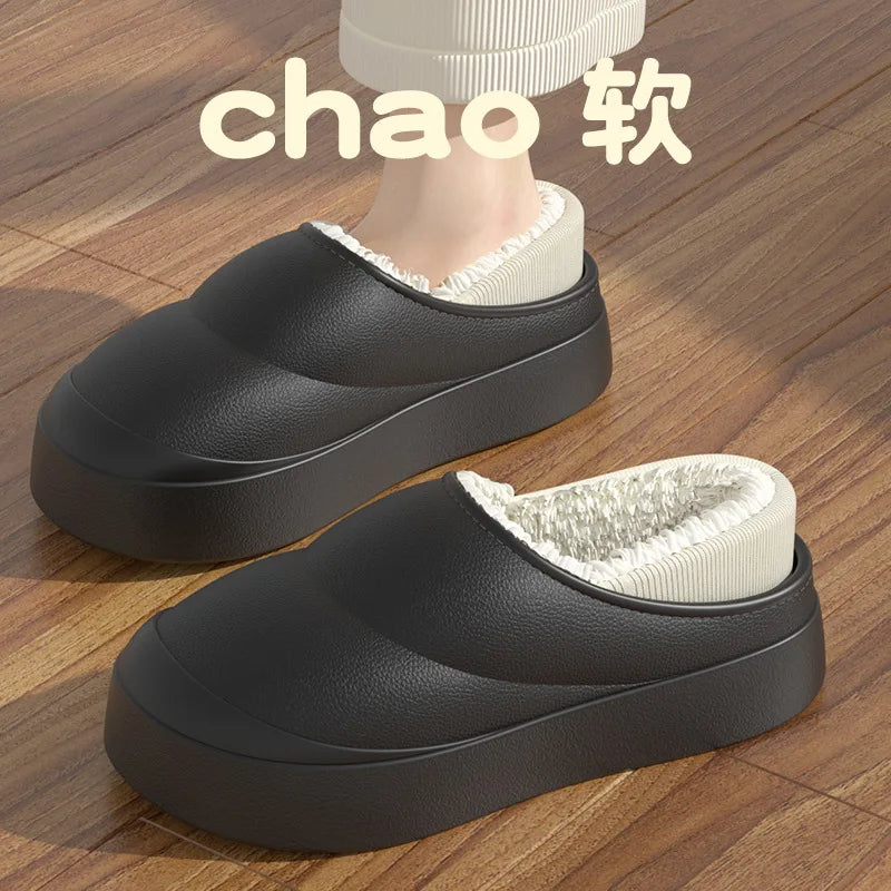 Winterpantoffels voor Dames - Dik Katoen