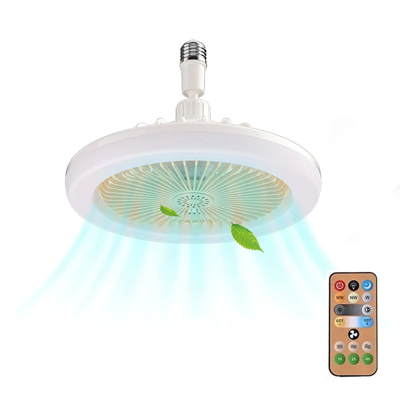 Socket Fan Light met afstandsbediening