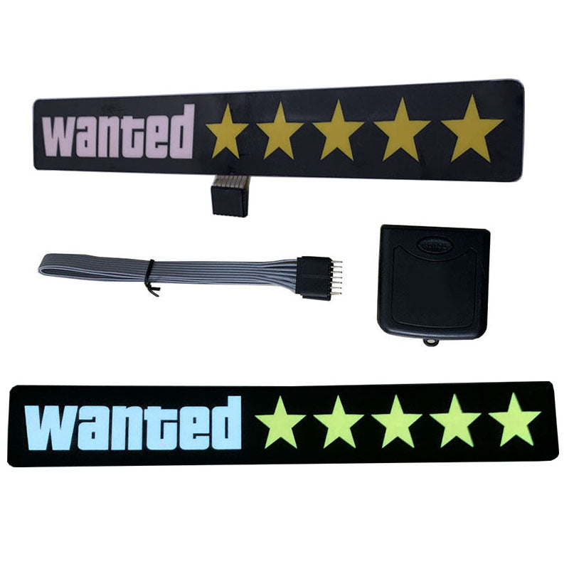 Wanted Level LED Autobord