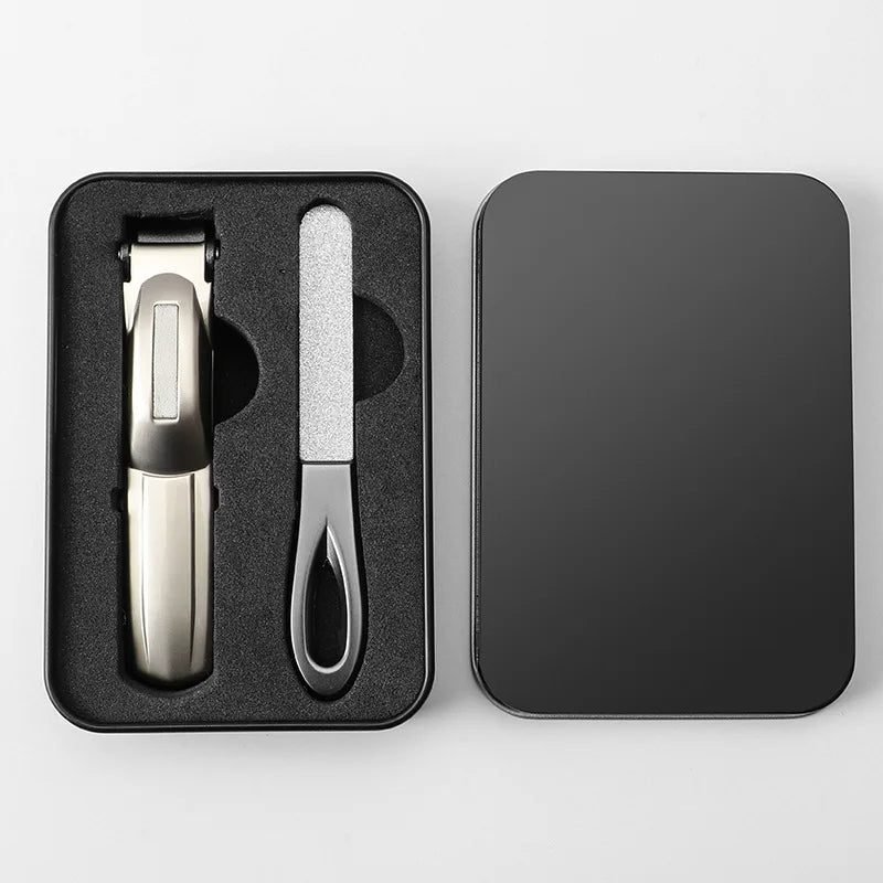 Nagelknipper met opvangbakje