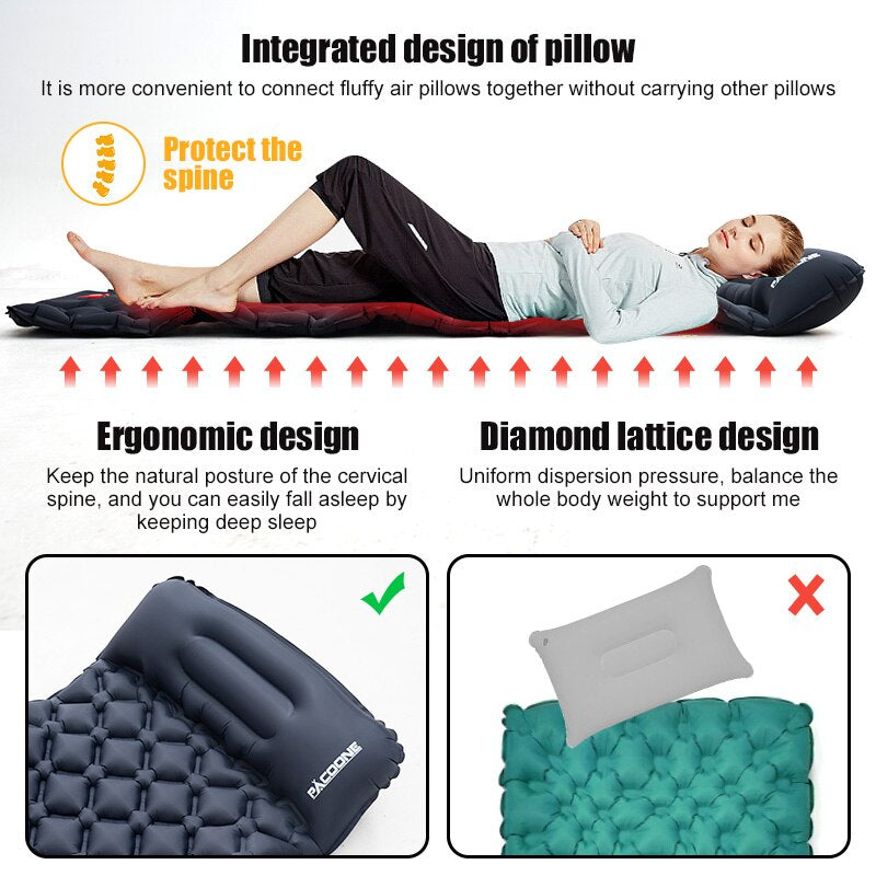 Opblaasbaar Campingmatras