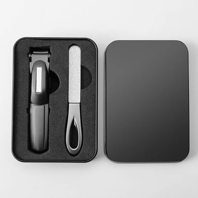 Nagelknipper met opvangbakje