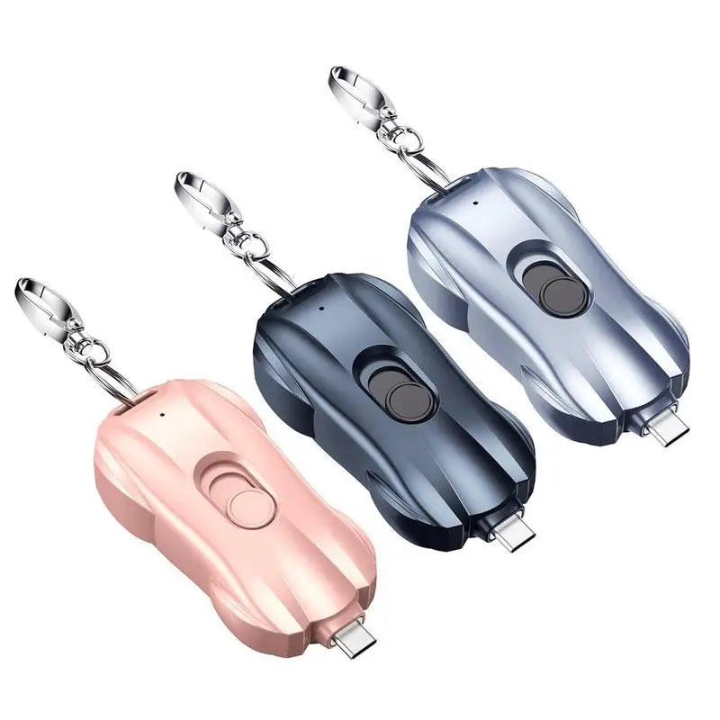 Sleutelhanger met Oplader en Powerbank