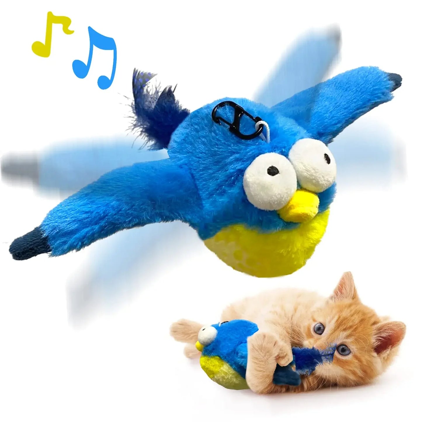 Interactief Vogelspeeltje voor Katten