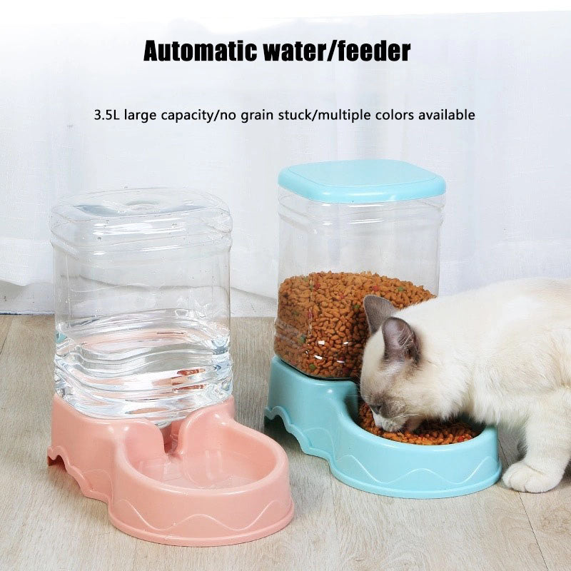 Voer- en waterdispenser voor huisdieren