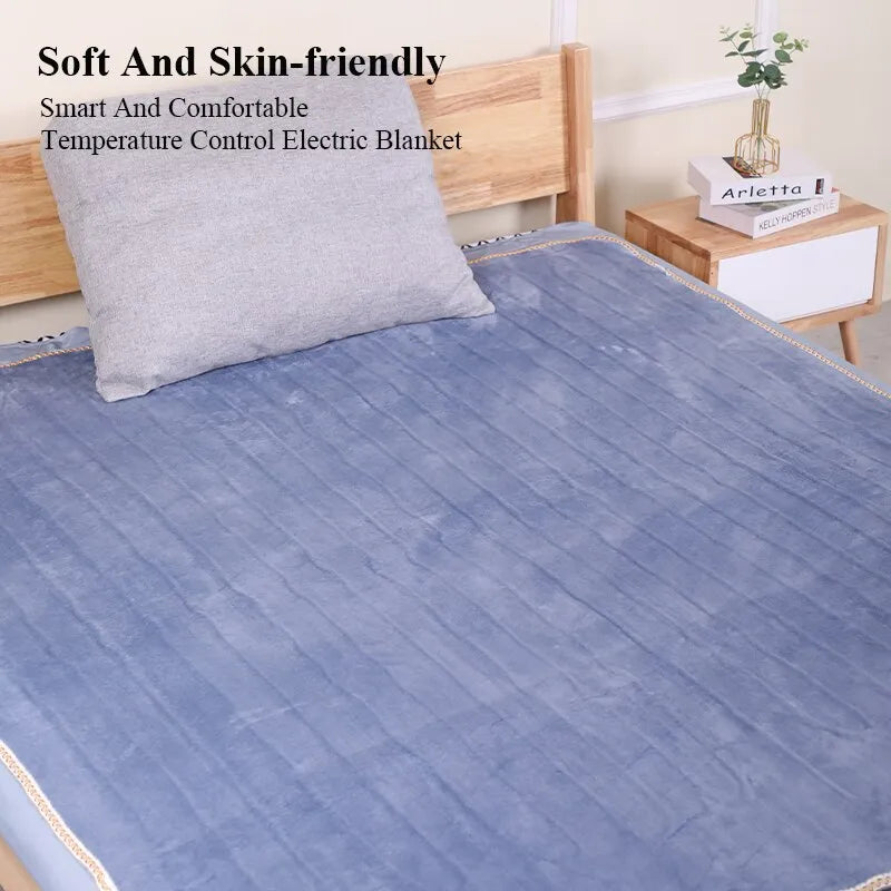 Thermische Zachte Slaapverwarmende Winter Fleece Elektrische Deken