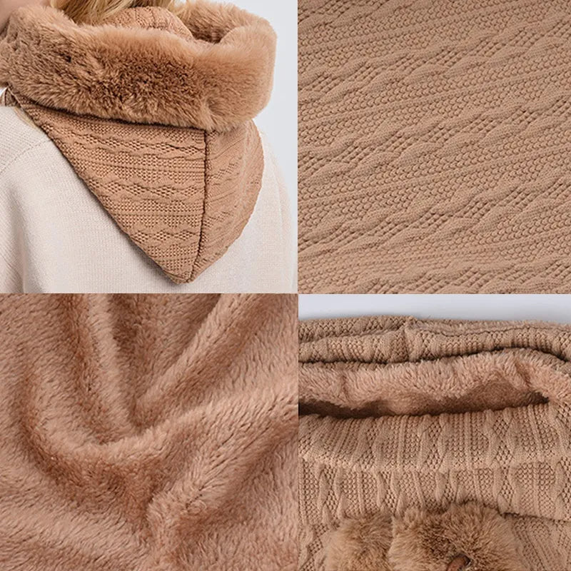 Fleece Wintersjaal met Masker