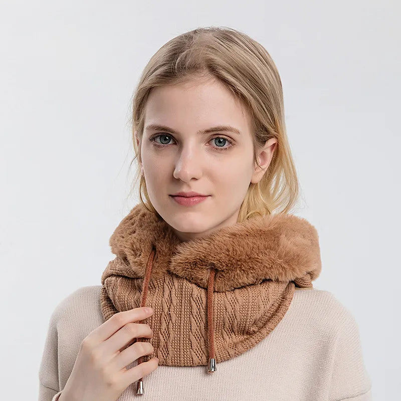 Fleece Wintersjaal met Masker