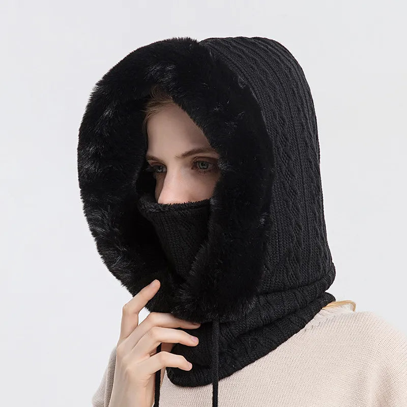 Fleece Wintersjaal met Masker