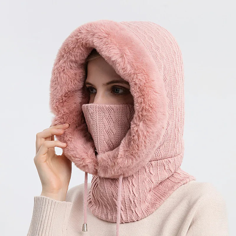 Fleece Wintersjaal met Masker