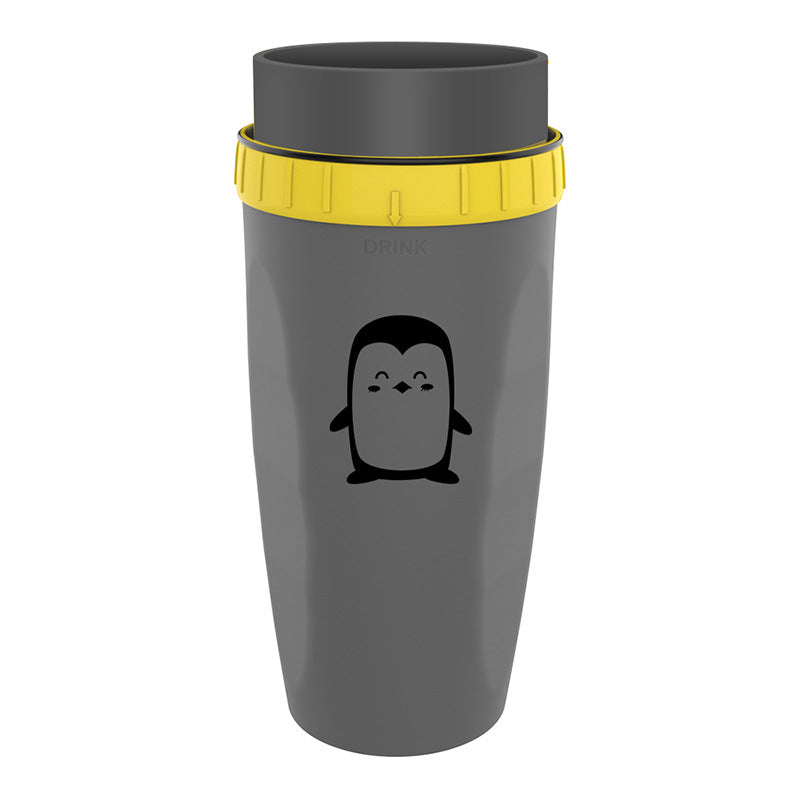 Koffiebeker met draaibare deksel