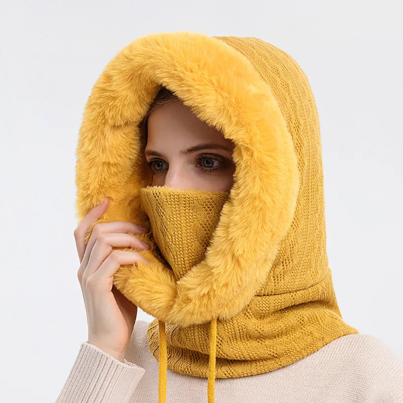 Fleece Wintersjaal met Masker