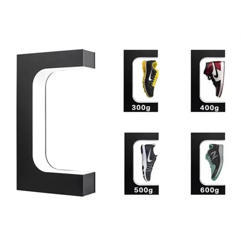 Schoenendisplay - Magnetische en Zwevende schoenpresentatie