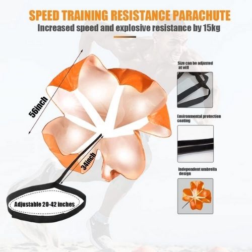 Parachute voor Hardlooptraining
