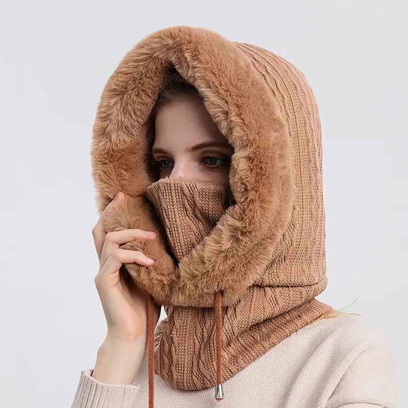 Fleece Wintersjaal met Masker