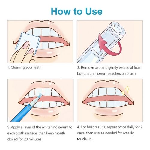 2x Teeth Whitening Pennen