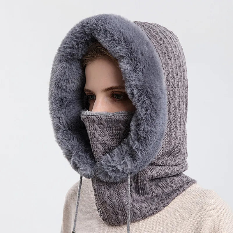 Fleece Wintersjaal met Masker