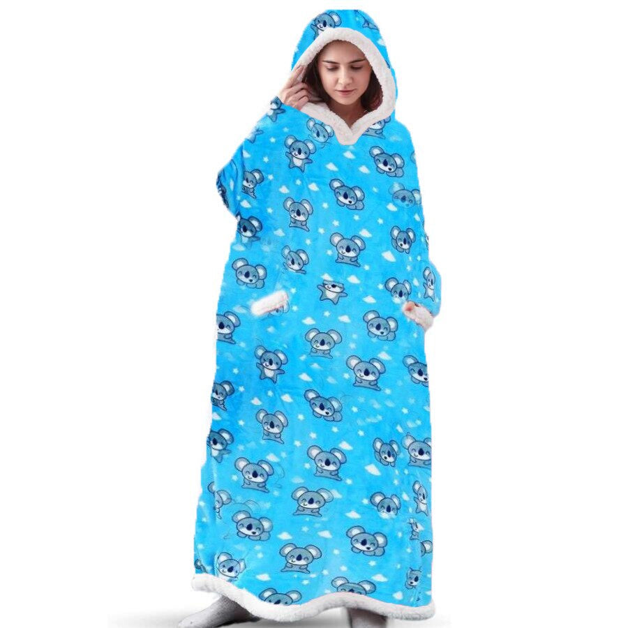 Oversized Hoodie Blanket