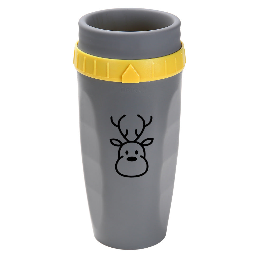 Koffiebeker met draaibare deksel