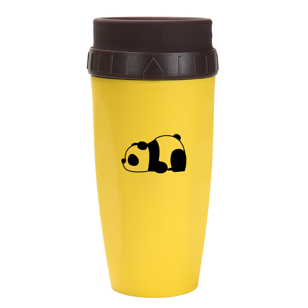 Koffiebeker met draaibare deksel