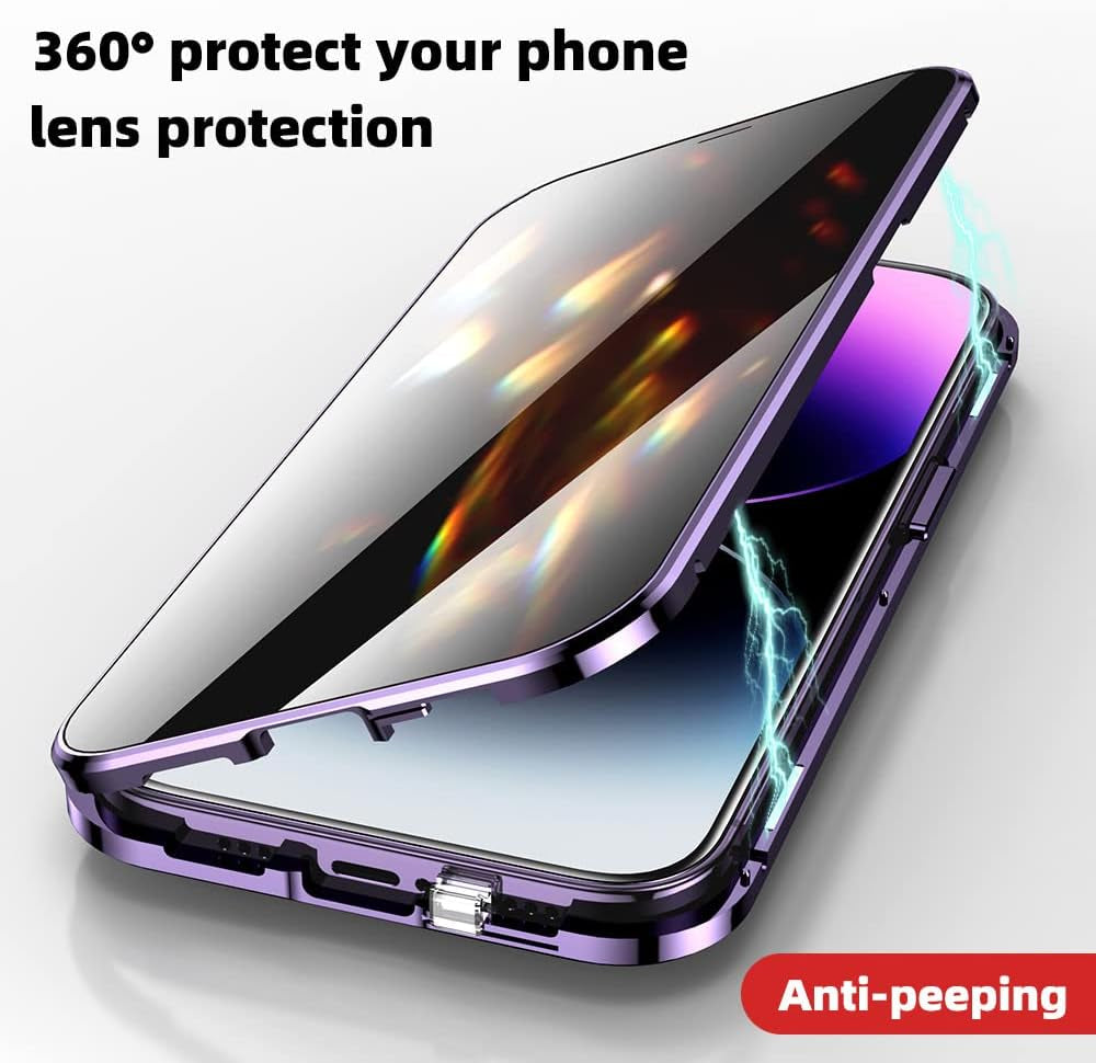 Anti-Peep Magnetisch Adsorptiehoesje voor iPhone