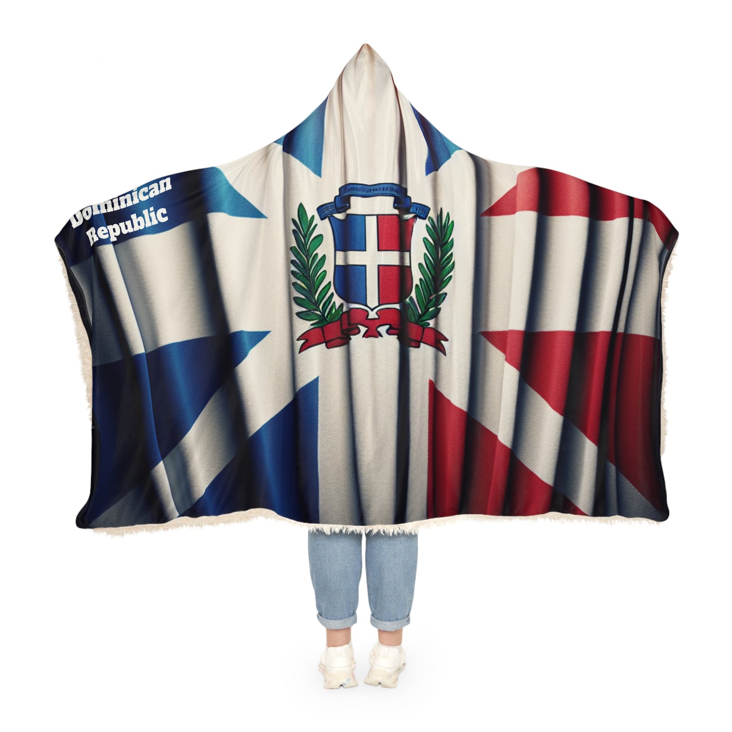 Dominicaanse Republiek - Limited Edition Hooded Winterdeken - Sherpadeken