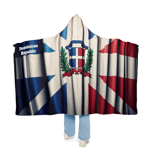 Dominican Republic-Inspired Snuggle Blanket - Cozy Sherpa Throw for Warmth and Style