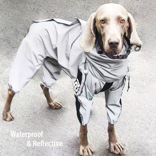 Waterdichte Reflecterende Regenjas voor Honden