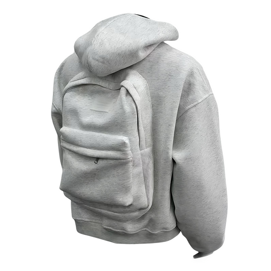 Hoodie met Geïntegreerde Rugzak