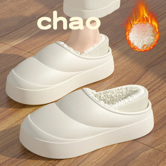 Winterpantoffels voor Dames - Dik Katoen