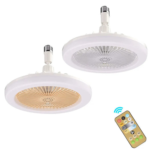 Socket Fan Light met afstandsbediening