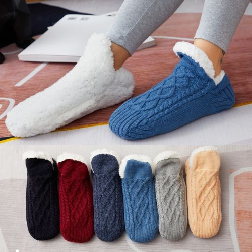 Wollen Winterpantoffels