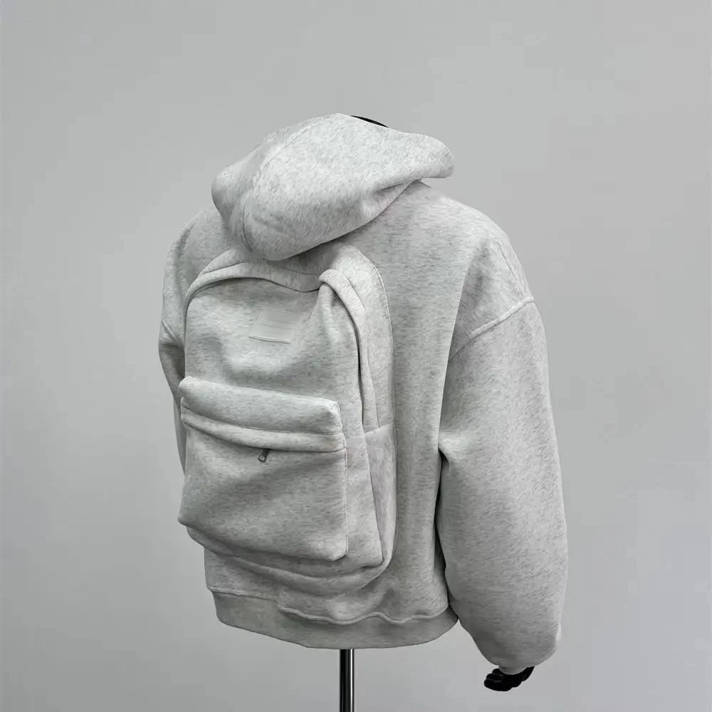 Hoodie met Geïntegreerde Rugzak