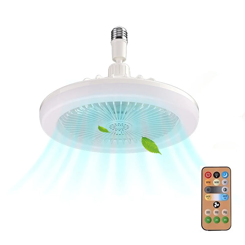 Socket Fan Light met afstandsbediening