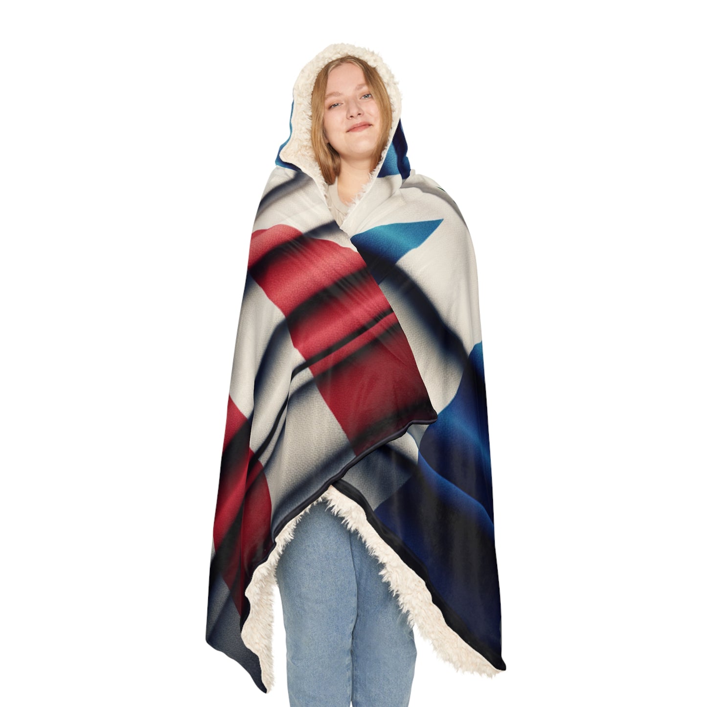 Dominicaanse Republiek - Limited Edition Hooded Winterdeken - Sherpadeken