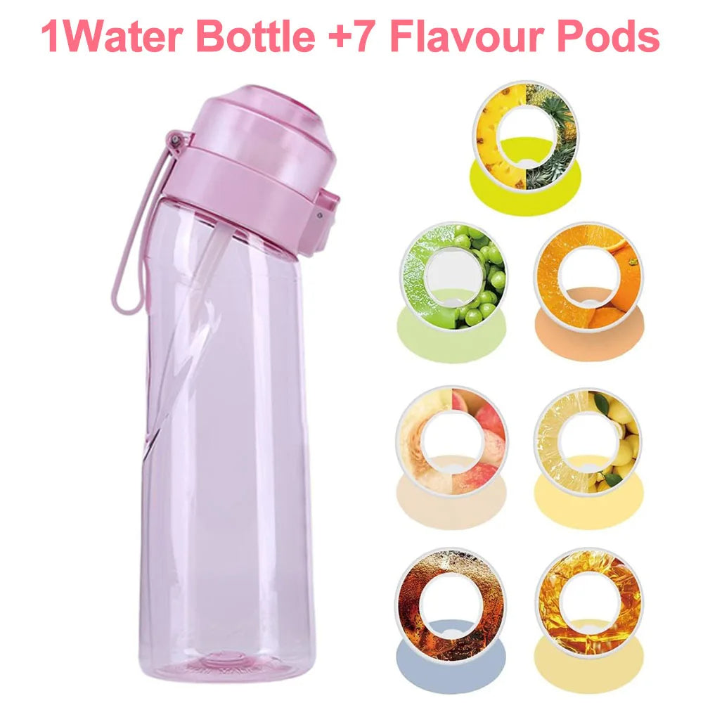 Waterfles met smaakcapsules 650 ml