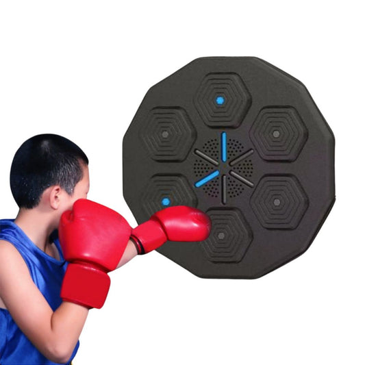 Boxing training machine with music